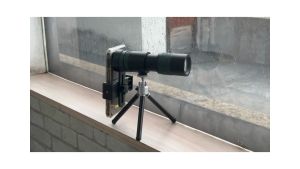 FAST SHIPPING APEXEL Lensa Kamera HP Jernih Telephoto Super Zoom HD 8-24X30 Monocular Jarak Jauh