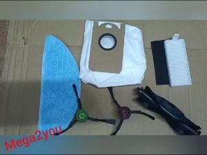 🔥LOCAL SELLER 🔥 Replacement for ILIFE T10S Robot Vacuum Accessories Rubber Main Brush Hepa Filter Mop Cloth Berus Side Brush Dust Bag