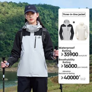 PELLIOT | Windproof Waterproof 3-in-1 Outdoor Jacket