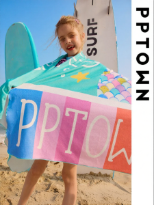 PPTOWN | Moisture-Absorbent Quick-Drying Beach Towel for Girls