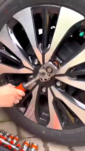 Set Kunci Rachet Isi 12Pcs / Kunci Shock Rachet Ukuran 8 - 24 MM / Socket Wrench Otomatis