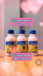 Paket Peditox + Serit Plastik - Mengatasi Kutu Rambut Ampuh BISA COD