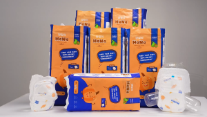 HaNa กางเกงผ้าอ้อมเด็ก ผ้าอ้อมเด็ก NB-XXXL 100pcs/2 pack BABY DIAPERS PANTS