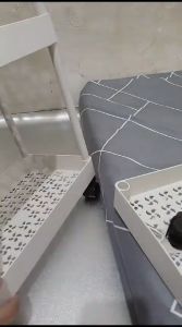 Rak Troli Serbaguna dengan Roda – Rak Bumbu Kamar Mandi Dapur Kosmetik