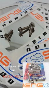 Baut M 5 x 25 Drat 8 Probolt Stainless Steel  Ori HENG Thailand