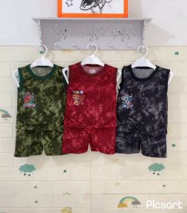 PROMO 3 PASANG STELAN ANAK FD LEKBONG 0-12 BULAN /STELAN BAJU ANAK/BAJU ANAK MURAH