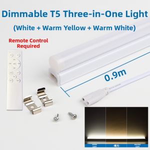 Dimmable Color Tunable T5 Tube Lamp Intelligent Control Eye Protection