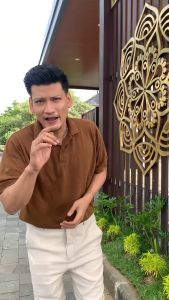 Celana Panjang Cream Ankle Pants Slimfit by Hazuvio