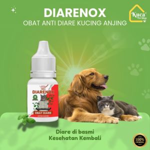 DIARENOX: Solusi Obat Diare & Mencret Kucing Dewasa & Anak