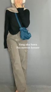 Halloezy - Buble Bag Handbag Shoulderbag Slingbag Tas Selempang Wanita Bahu Terbaru Tas Mini Bahan Polyester