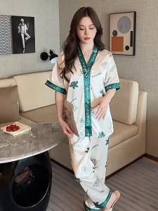 Baju Tidur Piyama Wanita Dewasa: Celana Panjang & Satin Premium