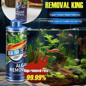 300ml 1/2PC Algaecide for Fish Tank Remove Aquarium Moss Remover Fish Tank Water Purification Algae Removal  Cleaner  Clarifying