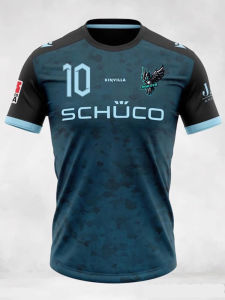 ชุดฟุตบอลชาย 10 ตัวต่อ แขนยาว แห้งเร็ว ระบายอากาศได้ดี ชุดแข่งขันฟุตบอล ชุดกีฬา แขนสั้น ชุดแฟนบอล ชุดเยาวชน