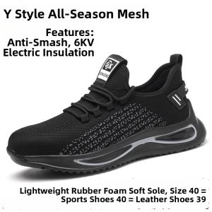 SENNUOKE | Anti-Smash Puncture-Proof Lightweight Breathable Insulating Non-Slip Safety Shoes