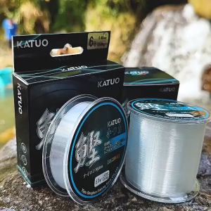 500M/100M Fishing Line Super Strong Nylon Transparent Fishing Accessories Fish Hook Line Fish Rod