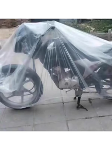 ฝาครอบกันฝุ่นไฟฟ้าสำหรับรถยนต์ไฟฟ้าผ้ากันฝนแบบใช้แล้วทิ้งฝาครอบรถจักรยานยนต์หนาสี่ฤดูสากลขวดรถ Anti Dirty Boot