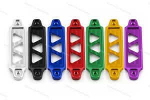 Car Battery Bracket Aluminum Alloy Metal Car Battery Tie Down Bracket Holder