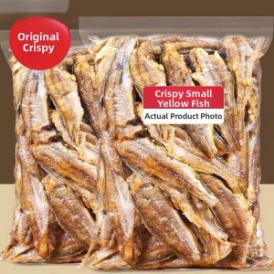 Crunchy Ready-to-Eat Dried Yellow Croaker Snack Seafood
