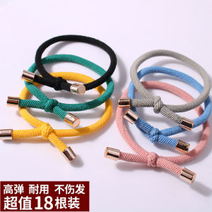 High Elasticity Knot Hair Ties & Simple Versatile Hair Accessories for Girls Ponytail Holder Elastic Band