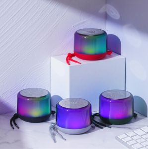 T&G TG363 TWS Bluetooth V5.3 Portable Wireless Hi-Fi Speaker support FM Radio/USB/Handsfree Call with Colorful LED Light