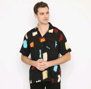 Kemeja Hawai Pria Printing Kemeja Pantai Pria Motif Keren Bahan Rayon Import Kemeja Pria Terbaru Baraka Fashion (BISA COD) Kemeja Hawai Couple Pasangan / Kemeja Pria Vintage Amarilo Lengan Pendek Bahan Rayon