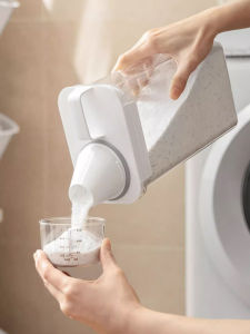 Laundry Detergent Detergent Storage Box Large Capacity For Home Soap Condensate Beads Can Dedicated Storage Storage Bottle Container