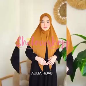 𝗦𝗵𝗲𝗹𝗼𝘃𝗲𝘀𝗵𝗼𝗽 - Pasmina Instan Bergo Malay Segitiga Pastan Belah Hijab Jersey Super Daily Hijab Malaysia
