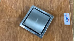[HCM]Thoát sàn Caesar 12x12cm ST1212E -D60 mặt inox kín phễu thoát sàn SUS304 thoát nước nhanh chống hôi chặn tóc tốt