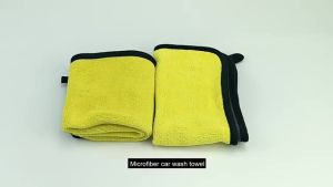 30*30cm Microfiber Car Cleaning Towels Car Wash Drying Cloth Hemming Microfiber Towel Care Wash Cloth Car Detailing Accessories