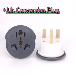 Bộ Chuyển Đổi Phích Cắm Anh 13A 250V Bộ Chuyển Đổi Du Lịch Hồng Kông Ổ Cắm Tròn 2 Lỗ Ổ Cắm Điện Đa Năng Cho AU US EU CN Bộ Chuyển Đổi Ổ Cắm Điện Chất Lượng Cao