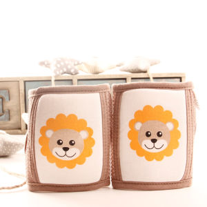 Adjustable Thick Baby Knee Pads for Crawling Walking Childrens Protection Warm Cotton Blend Fabric Spring Autumn Season