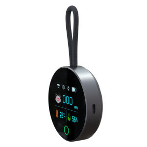 Outdoor 3 in 1 CO Air Detector Alarm for Cars with Temperature and Humidity Monitoring Perfect for Camping and RV Travel