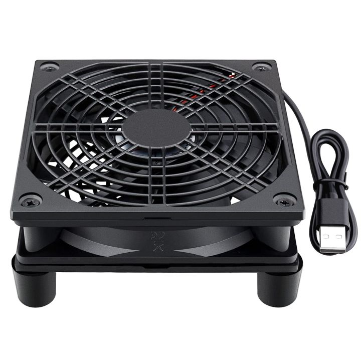 Router Cooling Fan DIY PC Cooler TV Box Wireless Silent Quiet DC 5V USB ...
