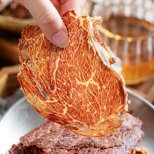 XUNCUIJI | Crispy Thin Dried Beef Jerky High Protein Snack