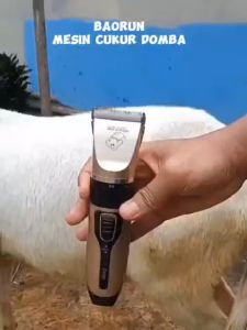 PROMO BaoRun Pro mesin alat cukur hewan domba kucing anjing super tajam Pet Rechargeable cas - k5