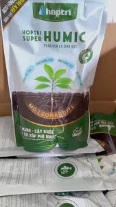 Super Humic (Gói 1KG) Humic Hợp trí Rễ mạnh cây khỏe Đất tơi xốp phì nhiêu