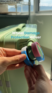 HH Thick Protect Suitcase Luggage Wheels Wheel Silicone Protector Rubber Cover Reduce Noise Pelindung Roda Beg Bagasi