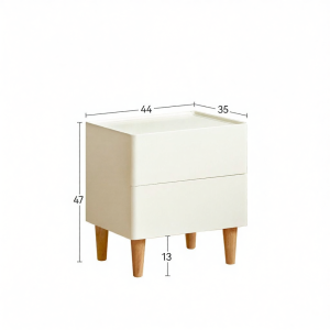 WEISHA | Small Solid Wood Bedside Cabinet