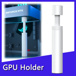 Aluminum GPU Holder Vertical Telescopic Rotating Stand Magnetic Bracket Video Card Holder Graphics Card Bracket Support 26-120mm
