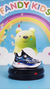 Giày Chạy Bộ Phòng Chân Bẹt HOBIBEAR AS8661Xixa by Fandy Kids Đế Eva Khóa Xoay Cao Cấp