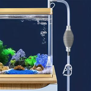 190cm กาลักน้ำตู้ปลา อุปกรณ์ถ่ายน้ำตู้ปลา กาลักน้ำ ที่ดูดน้ำ ที่ดูดขี้ปลา ถ่ายน้ำ ที่เปลี่ยนน้ำตู้ปลา ที่ถ่ายน้ำตู้ปลาแบบบีบ สายดูดน้ำ ทำความสะอาดได้ง่ายขึ้น ดูดขี้ปลา น้ำสะอาด กาลักน้ำ ที่ดูดน้ำตู้ปลา ที่ดูดขี้ปลา ถ่ายน้ำตู้ปลา ทำความสะอาดตู้ปลา