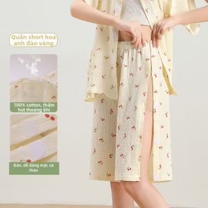 JINLANTING | Quần Áo pijama Y Tế Tay Ngắn 100% Bông Dễ Mặc Dễ Tháo