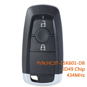 KEYECU HC3T-15K601-DB Smart Remote Car Key Fob for Ford Ecosport Ranger PXIII PROX 2017 2018 2019 2020 433MHz ID49 Chip
