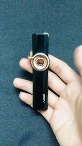 (SHOP BÁN SỈ) Bật Lửa Khè Gas Đá Aomai AM7106 Kim Loại - Xài Gas