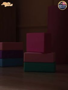 Fitness Yoga Brick Gym Home Exercise Workout Block Pilates Stretching Support Foam Bata Yoga Senaman Sokongan Blok