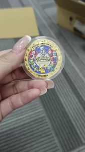 Kayou | Pokemon 30th Anniversary Commemorative Coin 1996-2026 Pikachu Metal Medal Collectible Display Ornament Fan Gift