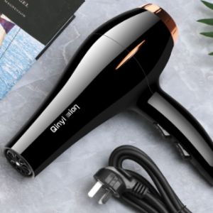 2025 hair dryer household high-power hair salon blue light negative ion hair dryer hot and cold air does not hurt hair silent