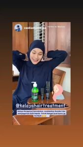 Kelaya Hair Serum Treatment Perawatan Rambut Original BPOM