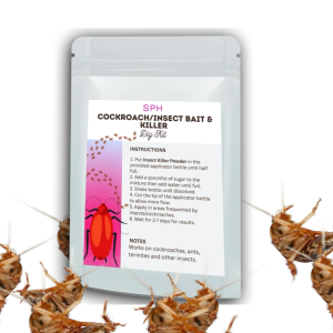 Boric Acid Multi Purpose Powder for Pest Control Cockroach Ants Termites Laundry Cleaning Agent