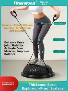 Theratools | Balance Training Weight Loss Rehabilitation Half Yoga Ball